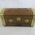 Vintage Womens Wooden Felt Lined Jewelry Box With Mirror 2 thumbnail