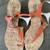 MICHAEL Michael Kors Orange Leather T-Strap Cork Wedge Sandals 8M $40 2 thumbnail