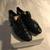AUTHENTIC VINTAGE LOUIS VUITTON BLACK LACE UP LEATHER SNEAKERS SIZE:11 1 thumbnail