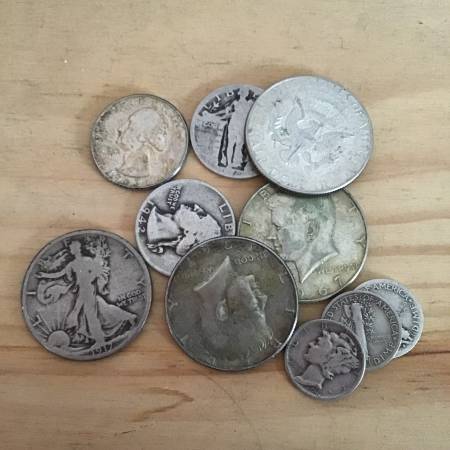Silver coins 1
