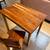 Solid maple children table and chair 2 thumbnail