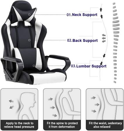 PC Gaming Chair GOOD CONDITION! Priced to SELL! - $15 (El Cajon)63436949984257121