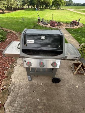 Weber gas grill 1