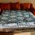 Faux Suede Couch with pull out queen size bed 2 thumbnail
