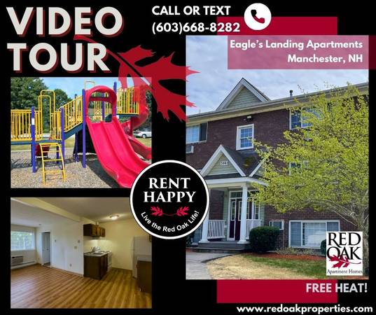 $1,669 / 1 habitación - 468 pies² - ¡Reserve ahora! Apartamento de 1 habitación con Calefacción GRATIS + Estacionamiento - Excelente ubicación para desplazarse (Old Brown Ave., Manchester)63656262181763120