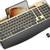 Ergonomic Wireless Keyboard with Wrist Rest-Low-Profile, Full Size Cordless USB, 1 thumbnail