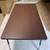 Virco Rectangle Height Adjustable 72" x 36" Activity Table Desk walnut 3 thumbnail