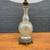 Vintage Murano Swirl Style Amber Glass Table Lamp, c.1960’s 2 thumbnail