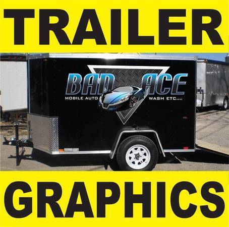 ENCLOSED CARGO TRAILER GRAPHICS: 1