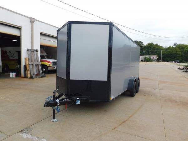 Enclosed Trailer 7 X 16 Ramp 080 Skin 1