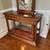 Foyer/Entry Cherrywood Curio Cabinet & Mirror 3 thumbnail
