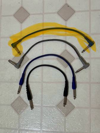 Cable Patch Cords Approximately 1 ft. Long $3 a Piece 1