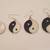 "NEW" Yin Yang Large Earrings 4 thumbnail