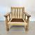 Mid-Century Modern Danish Solid White Oak Armchair 3 thumbnail