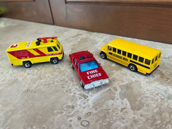 Rare Fire Chief Matchbox + 2 Others 1
