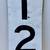 Original NC&STL Rwy Vertical Milepost Sign 212/20 On Telegraph Pole 2 thumbnail