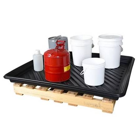 UltraTech Ultra Spill Containment Utility Tray, 24" x 48" ID 1