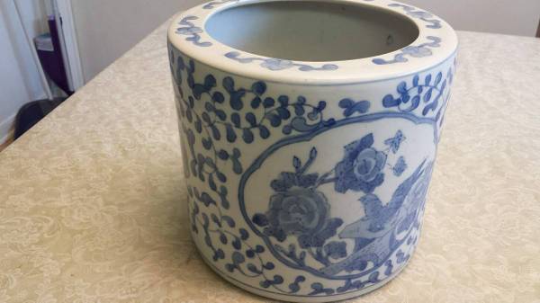 Vases and Asian planter 1