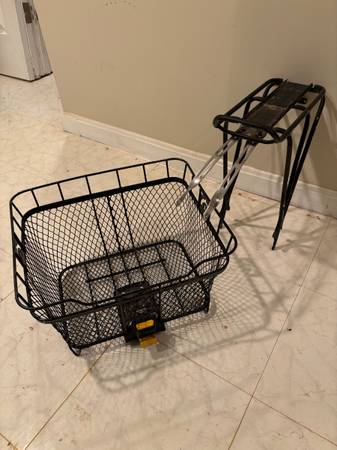 Topeak Explorer MTX rack and Topeak MTX rear basket combo - $68 (Arlington)63471084796419121