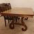 Solid Wood Dining Table, expandable, with optional 4 free chairs 6 thumbnail