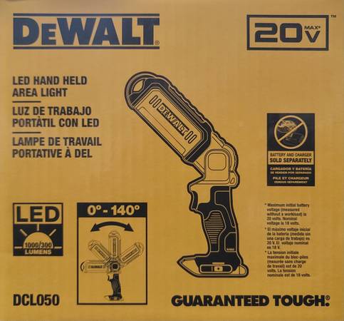 DeWalt LED Area Light DCL050 1