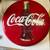 12" Coca Cola Button Sign -Price firm 1 thumbnail