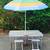 Table with 4 chairs + Sun umbrella 1 thumbnail