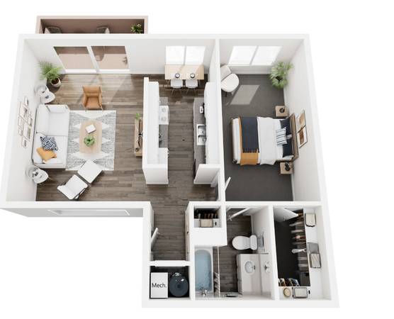 Affordable 1 Bedrooms Available Now. Don't Miss Out!🎉 1