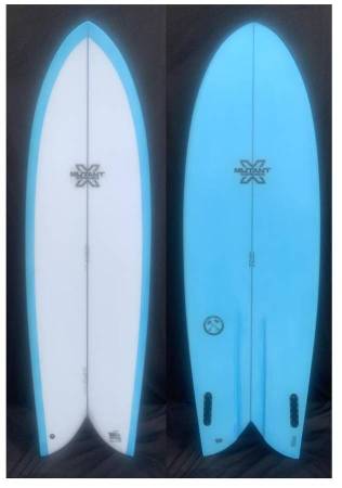 5'8" Twin Fin 2 Channel photo 1