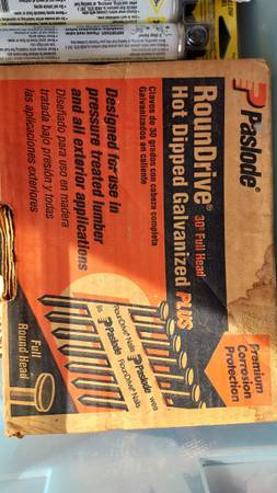 Paslode 2 in galvanized ring shank nails 1