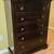 Clean and Nice Brown 5 Drawer Chest / Tall Dresser. 1 thumbnail
