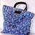 Neiman Marcus Shoulder Bag Blue White Paisley Tote Shopper Woman 1 thumbnail