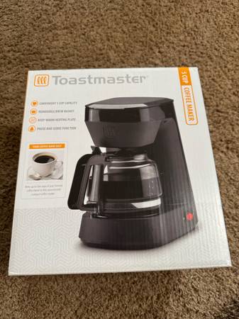 5-cup coffee maker - new - opened box 1