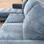 Blue Sofa with Reversible Chaise 5 thumbnail