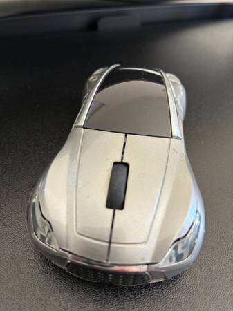 Silver Car Computer Mouse 1