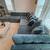 Large sectional couch & ottoman 2 thumbnail
