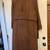 Women's Brown Leather Full Length Coat MEDIUM  Wilsons 5 thumbnail