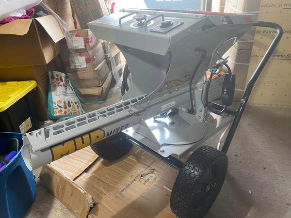 Lightly Used MudMixer –Jobsite Ready 1