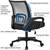 Yaheetech Ergonomic Computer Office Chair with Lumbar Support Armrest 2 thumbnail