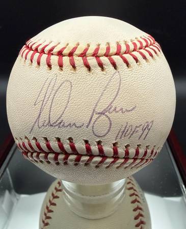 Nolan Ryan signed baseball 1