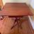 Antique Duncan Phyfe Mahogany Console Wall Game Card Dining Table 7 thumbnail