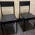 Denali Black Wood/Metal Dining Chairs [PAIR] 3 thumbnail