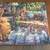 Bette Rowe Pallos artwork 6x8 canvas transfer "Amaryllis Tea Table" 5 thumbnail