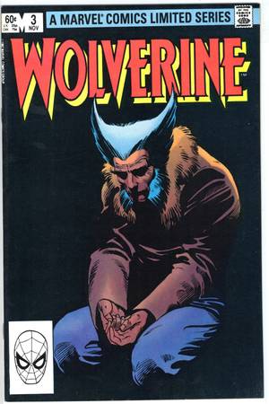 Wolverine Limited Series #3 1982 - Very Fine/Near Mint! 1