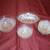 //-CLEAR INDIANA DEPRESSION GLASS SET 13 thumbnail