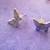Selling 4 pairs of earrings, butterfly, flowers w/ gift bag 5 thumbnail