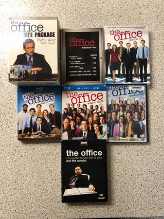 The Office DVD Blu Ray Complete Series + The Office UK 1