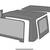 Used Jeep top and frame with upoer  doors 2 thumbnail