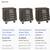 Kennedy 297XB K2000 29"'W X 20"D X 35"'H 7 Drawer Brown Roller Cabinet 8 thumbnail