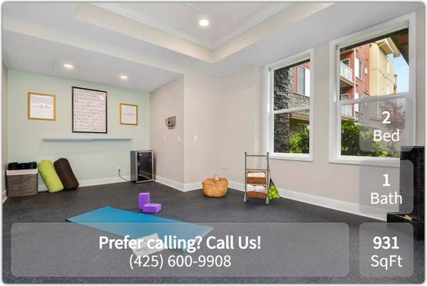 $2,522 / 2br - 931ft2 - Relax in your new 931 sq ft 2 bed / 1 bath! Great senior community! (Redmond)63910195000963121